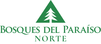 Logo de Bosques del paraíso en color verde